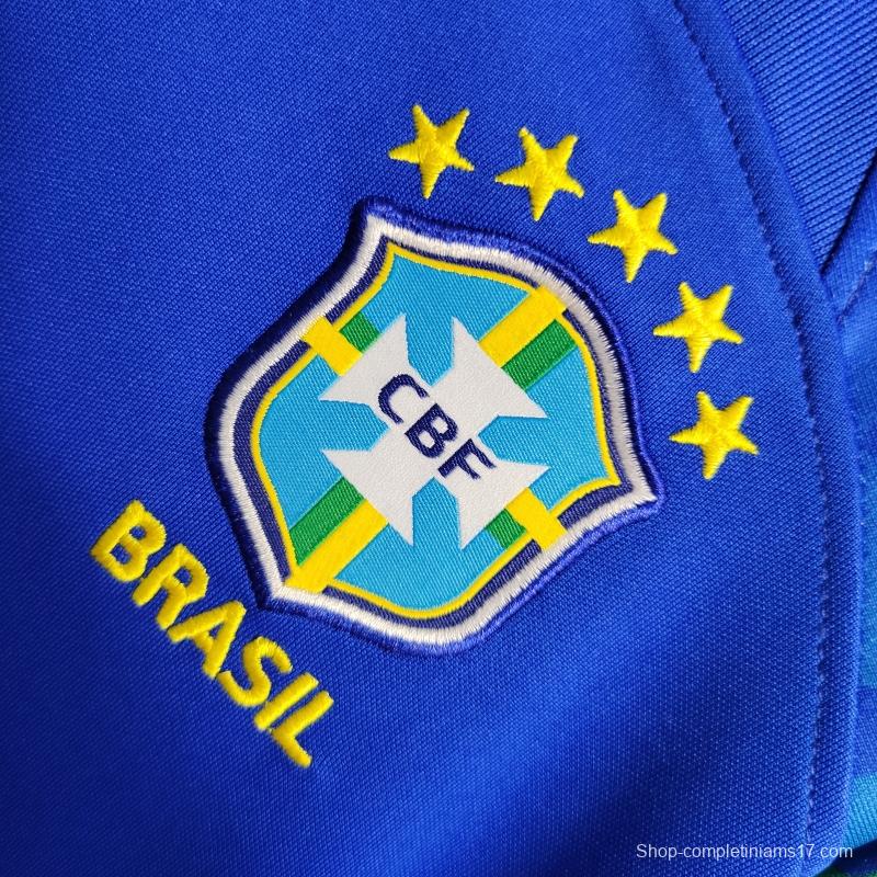 2022 Woman Brazil Away Soccer Jersey