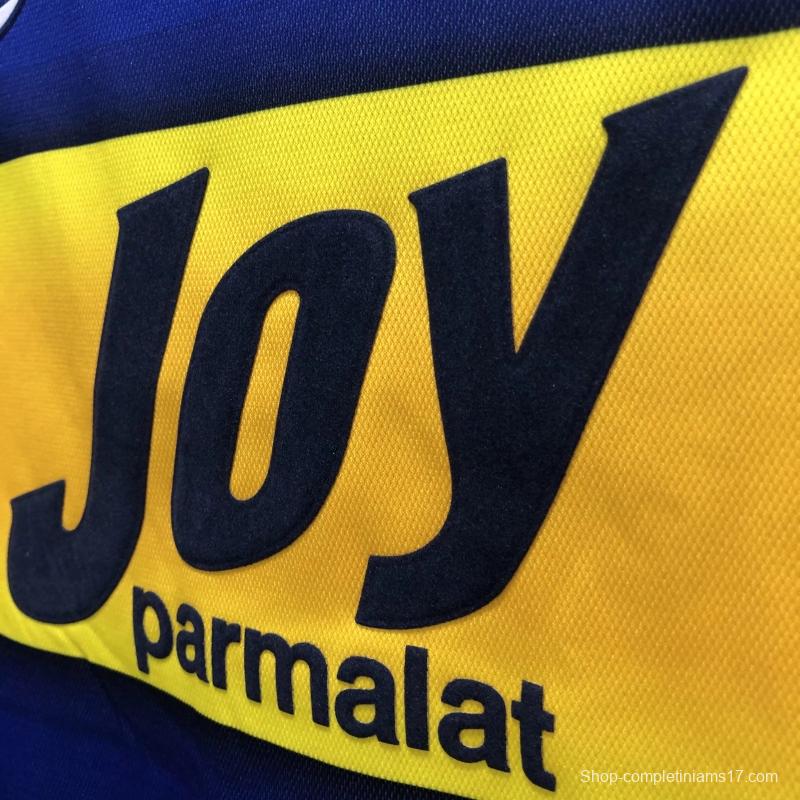 Retro 01/02 Parma Home Soccer Jersey
