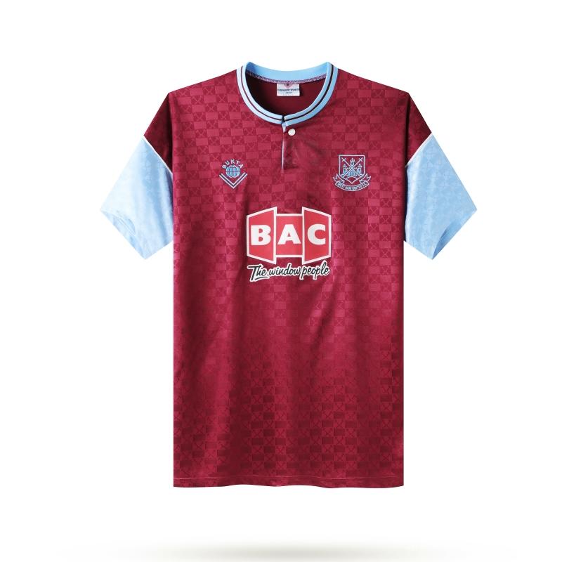 Retro 89/90 West Ham United Home Jersey