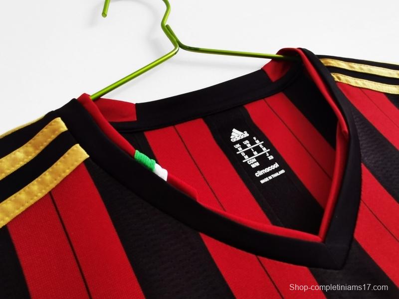 Retro 2013/14 AC Milan Home Soccer Jersey