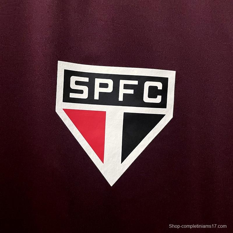 22/23 Sao Paulo Maroon Training Jersey