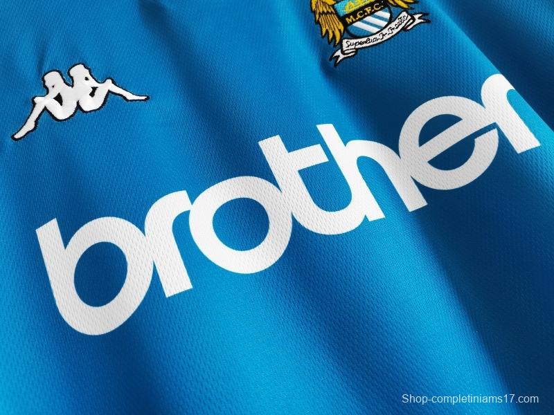 Retro 1997/99 Manchester City Home Soccer Jersey