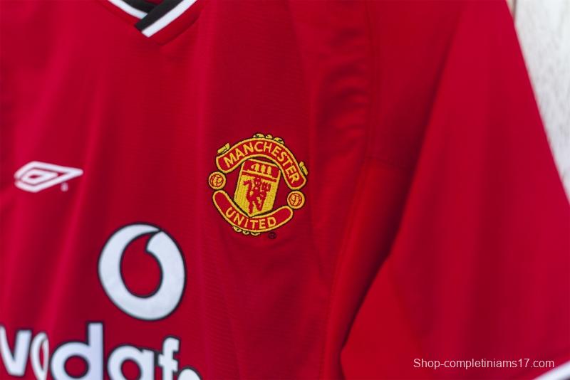 RETRO 00/02 Manchester United Home Soccer Jersey