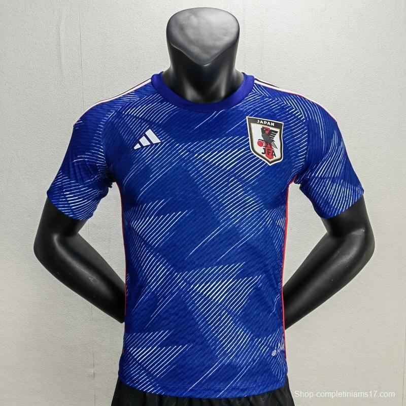 Player Version 2022 Japan Home Soccer Jersey