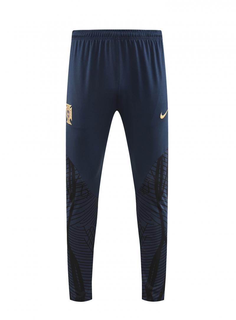 2022 Portugal Navy Half Zipper Tracksuit