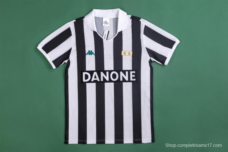 RETRO 92/94 Juventus Home Soccer Jersey