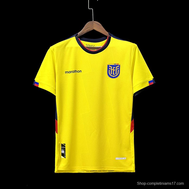 2022 Ecuador Home Jersey