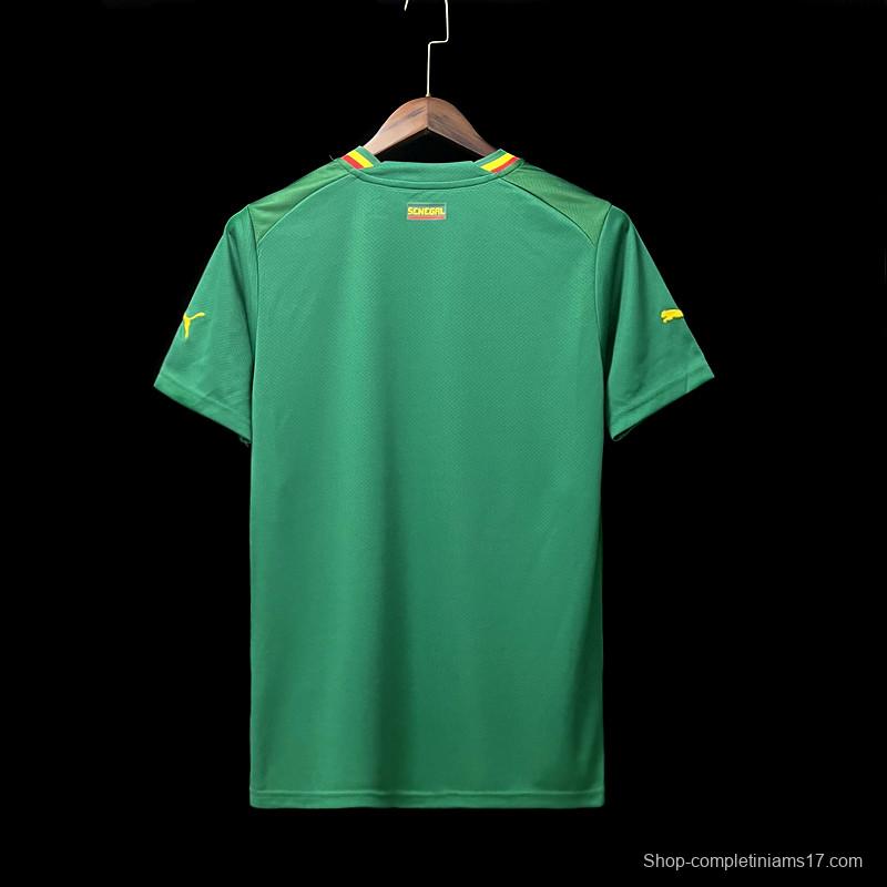 2022 Senegal Away Green Jersey