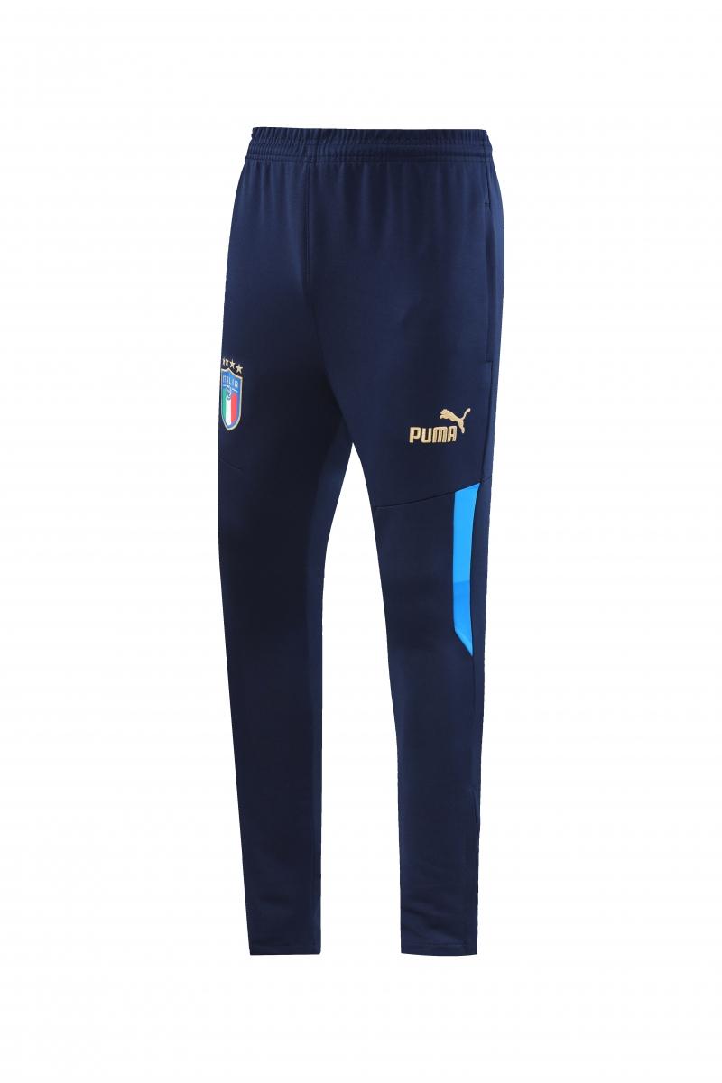 2022 Italy Blue Full Zipper Tracksuit