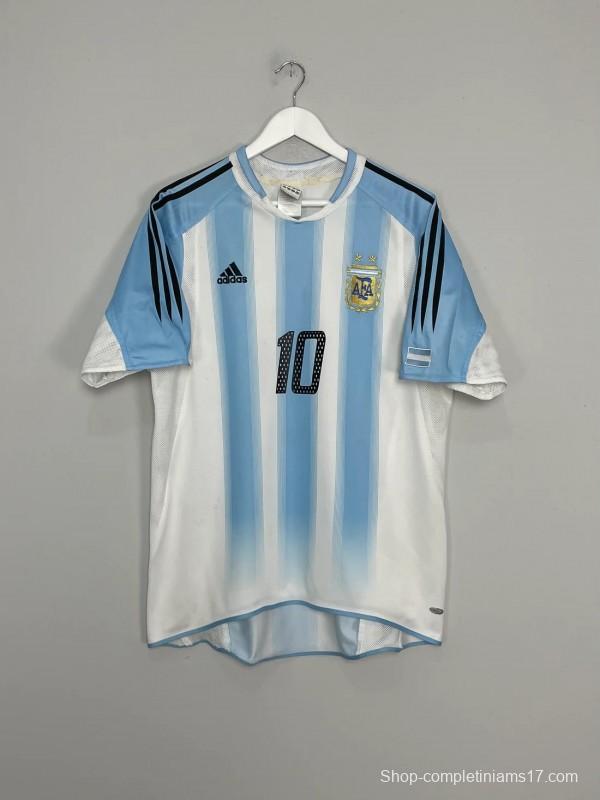 Retros 2004 Argentina Home Jersey