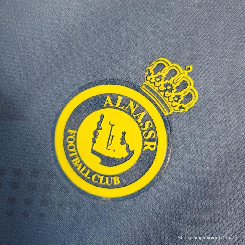 22-23 Al-Nassr FC Blue Away Jersey