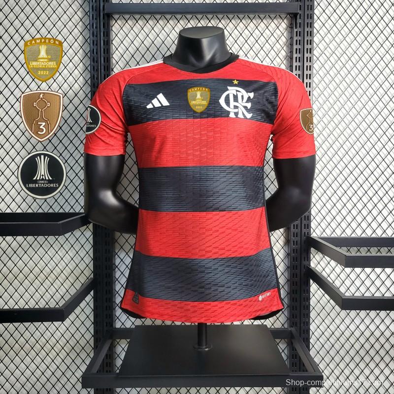 Player Version 23/24 Flamengo With All Sponsors+Patches