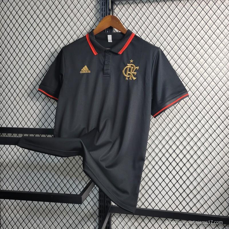 23-24 Flamengo Black POLO Jersey