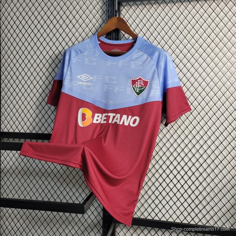 23-24 Fluminense Blue/Red Training Jersey