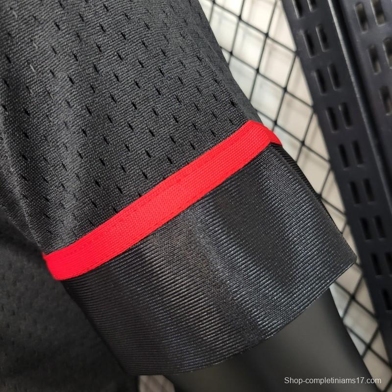 NBA Bull Stadium Black Jersey