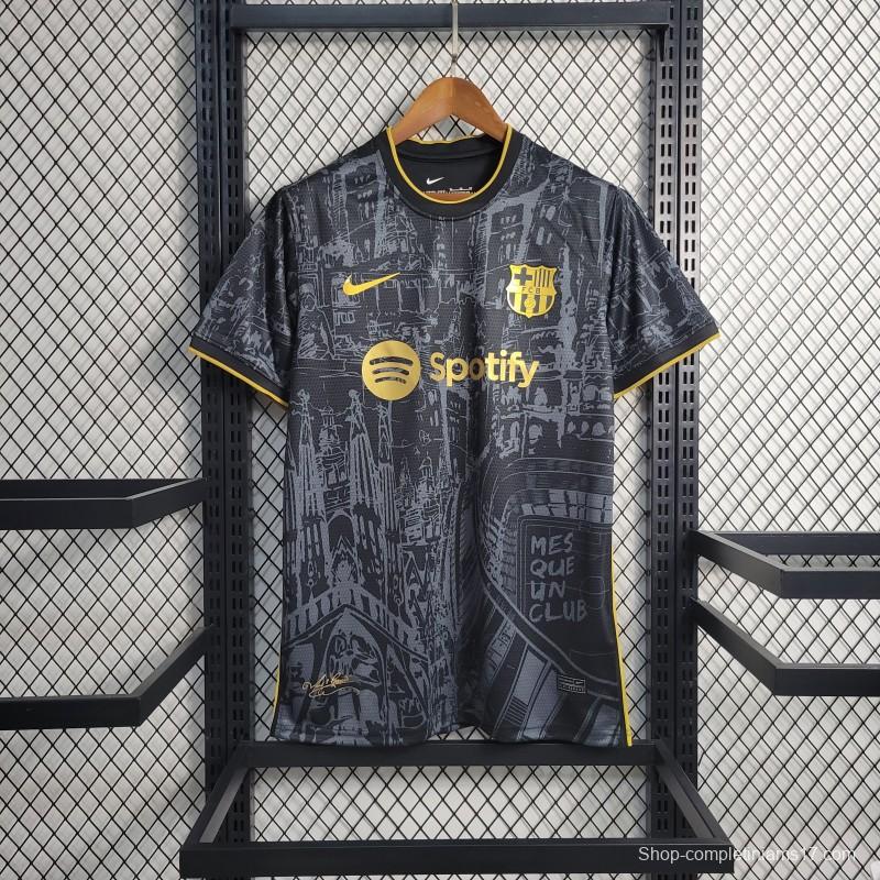 23-24 Barcelona Black Gold Special Edition Jersey