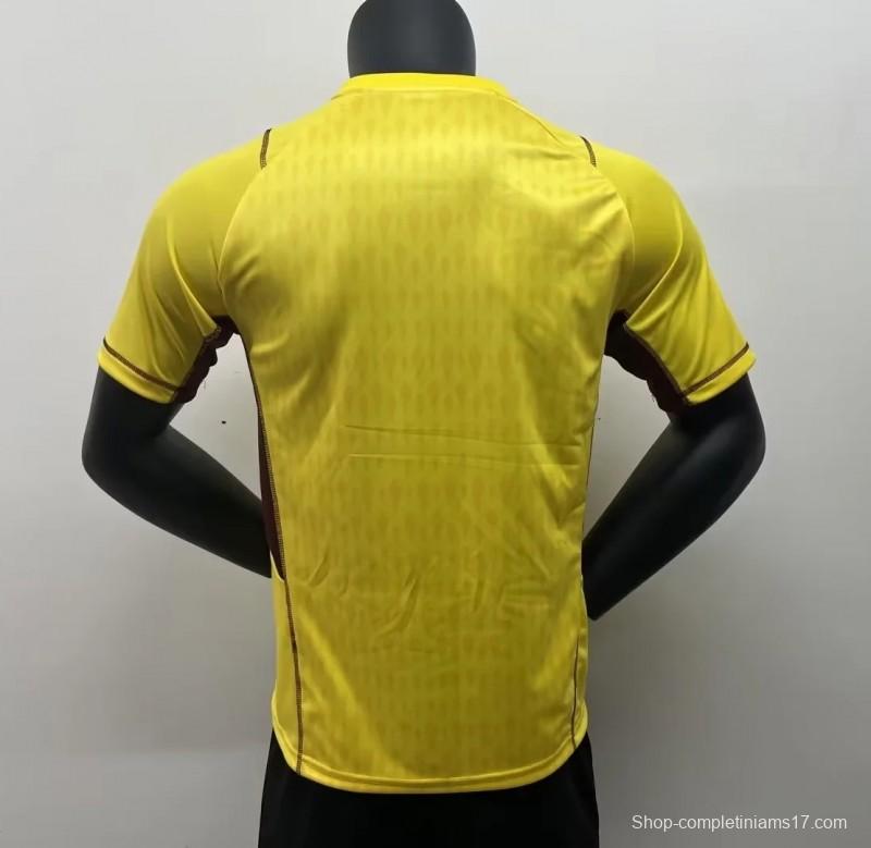 Player Version COLO COLO Goalkeeper Yellow Jersey