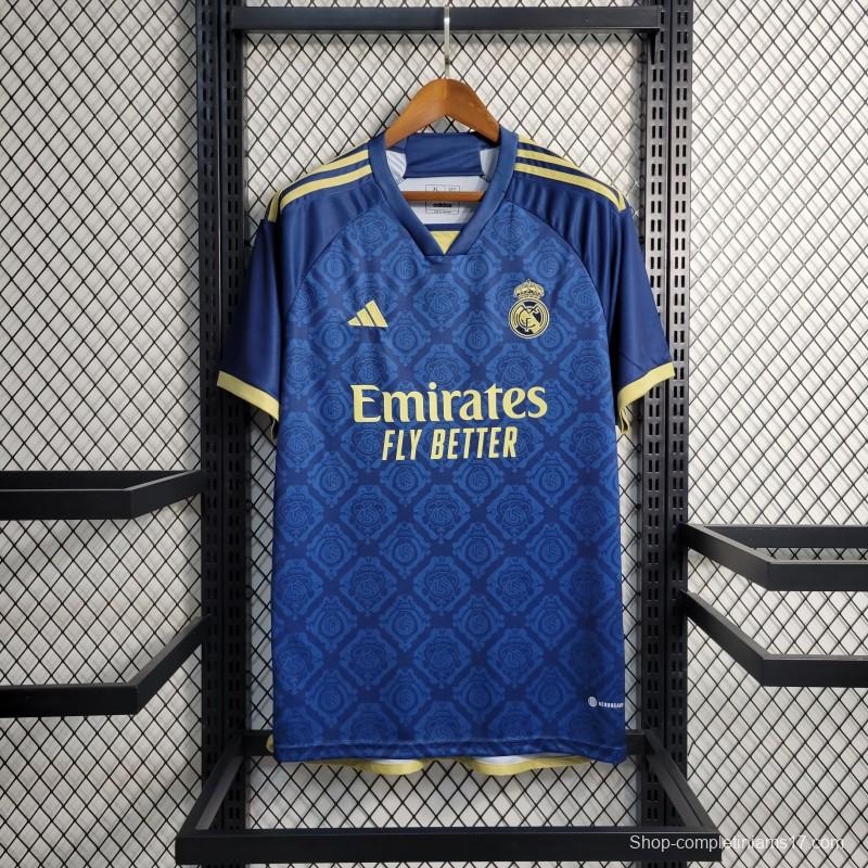 23-24 Real Madrid Navy Training Jersey