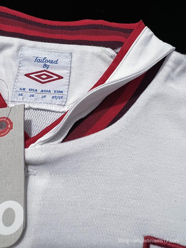 Retro 2012 England Home Soccer Jersey