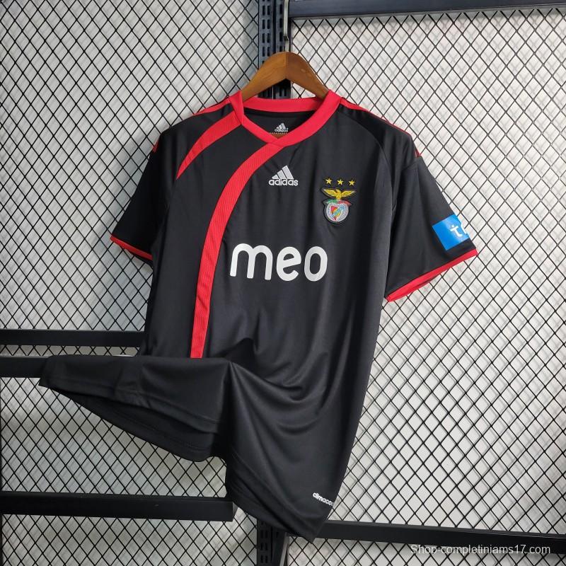 Retro 09-10 Benfica Away Black Jersey