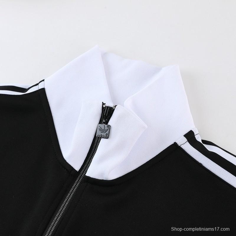 2023 Adidas Original Black Full Zipper Jacket +Pants
