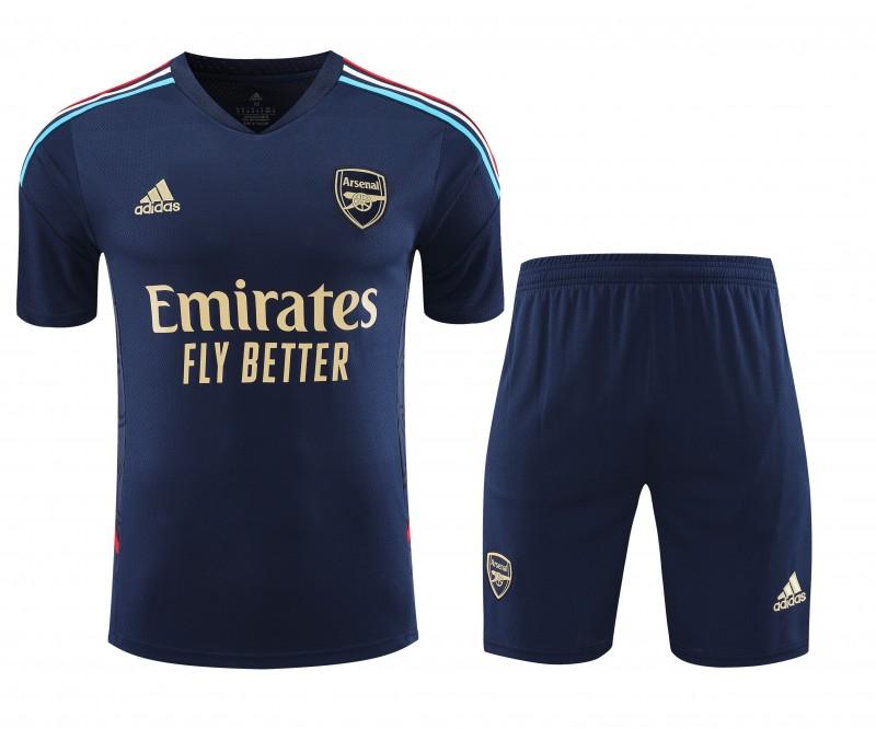 23-24 Arsenal Navy Short Sleeve+Shorts