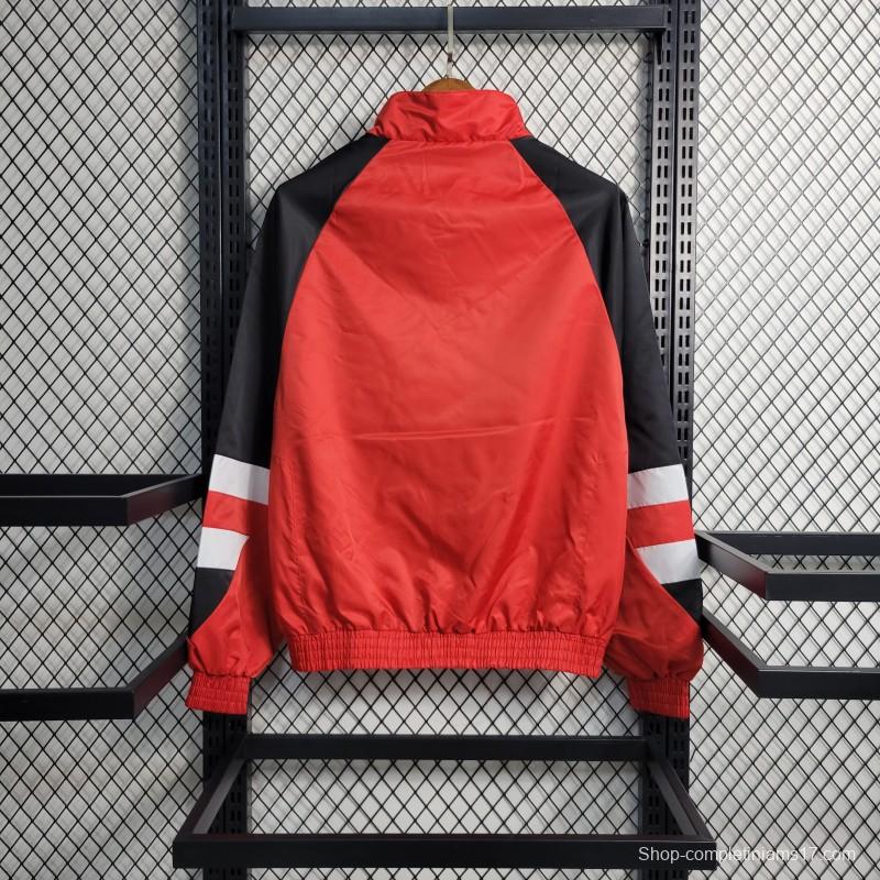 23-24 Arsenal Red Windbreaker