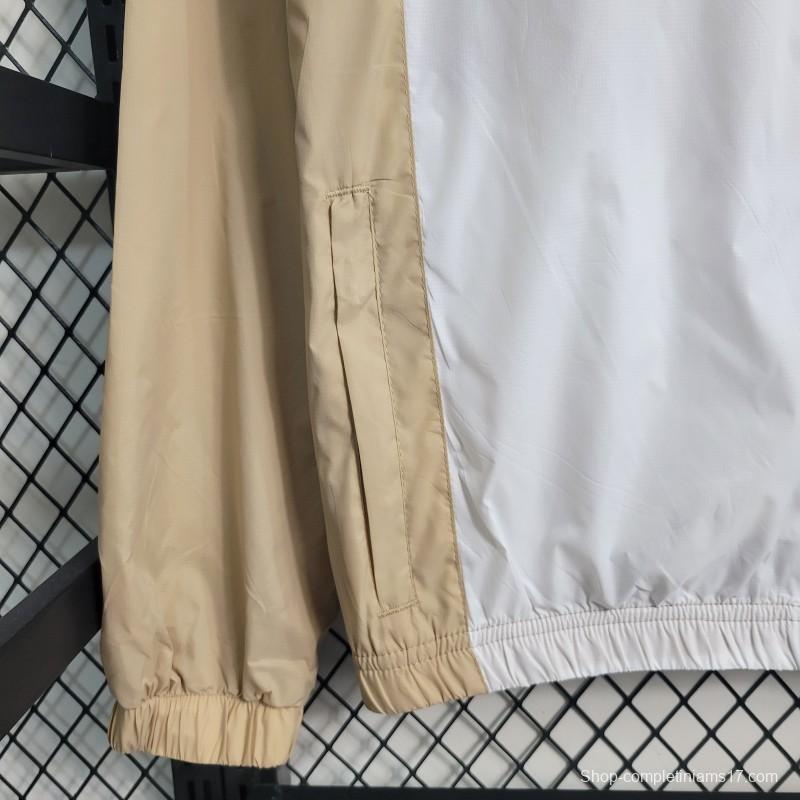 2023 Jordan Beige White Windbreaker