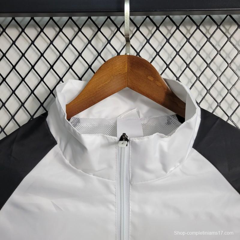 23-24  Arsenal White Windbreaker