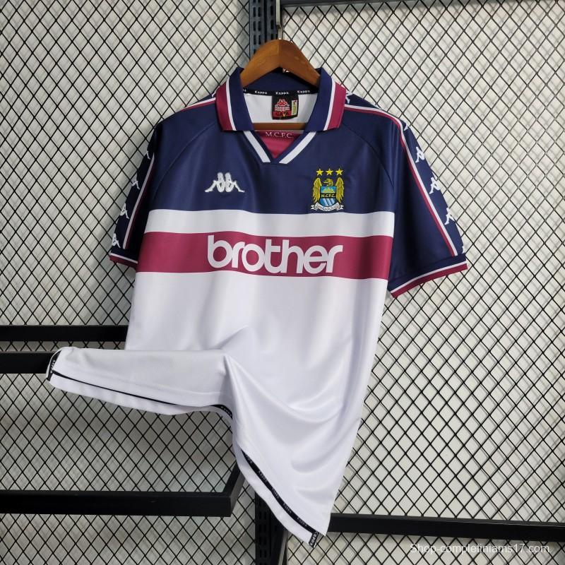 Retro 1997-98 Manchester City Away Jersey