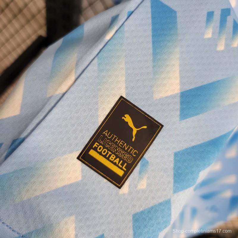 23-24 Olympique Marseille Blue Training Special Edition Jersey