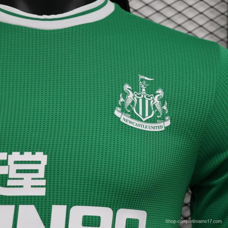 Player  Version 23/24 Newcastle United Away Green Jersey