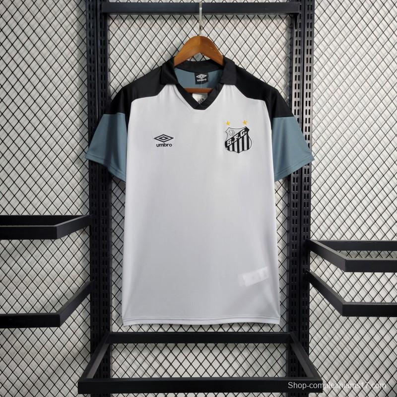 23-24 Santos Training White Jersey