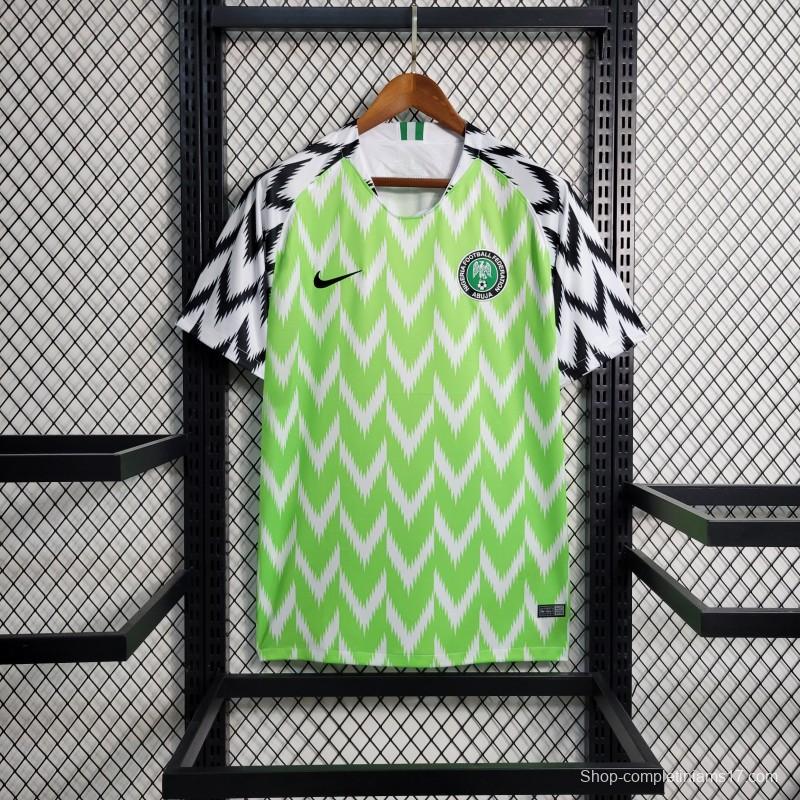 Retro 2018 Nigeria Home Jersey