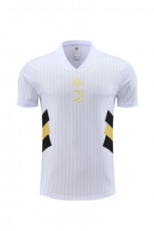 23 24 Juventus White Remake Icon Short Sleeve+Shorts