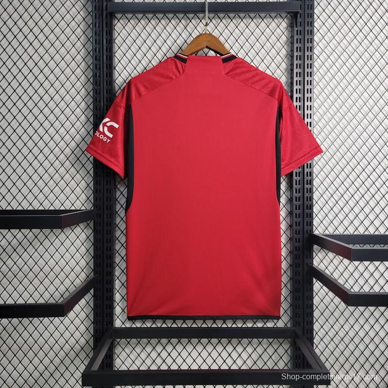 23-24 Manchester United Home Jersey