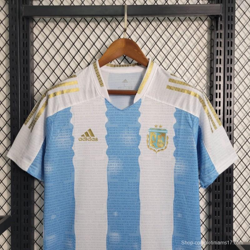 Retro 2021 Argentina x Maradona Tribute Home Jersey