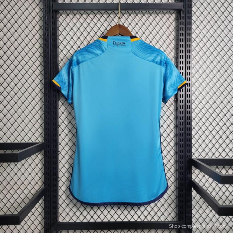 23-24 Women CruzeiroThird Blue Jersey