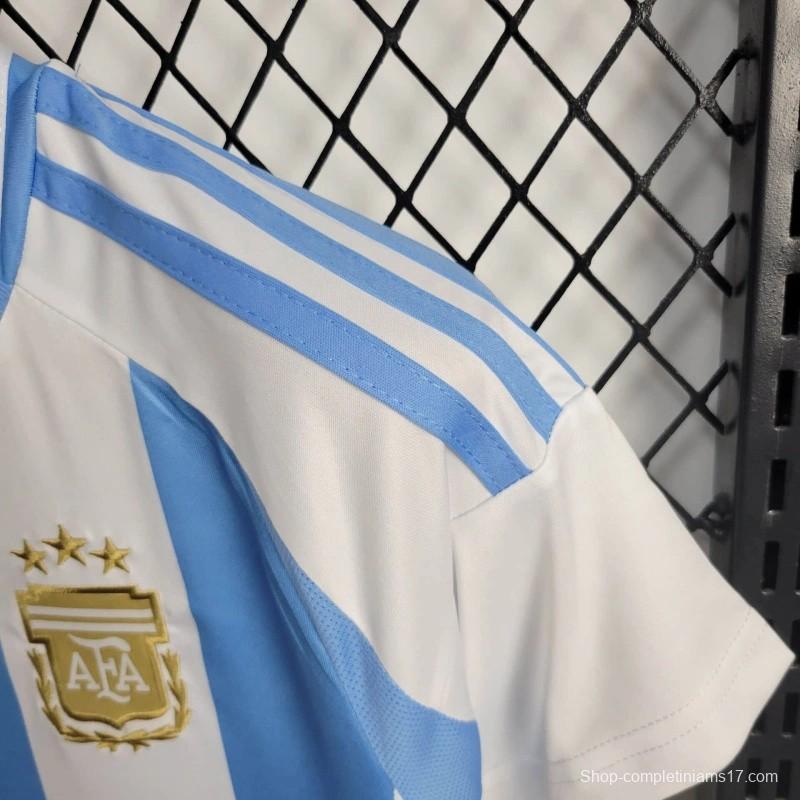 2024 Kids Argentina Home Jersey