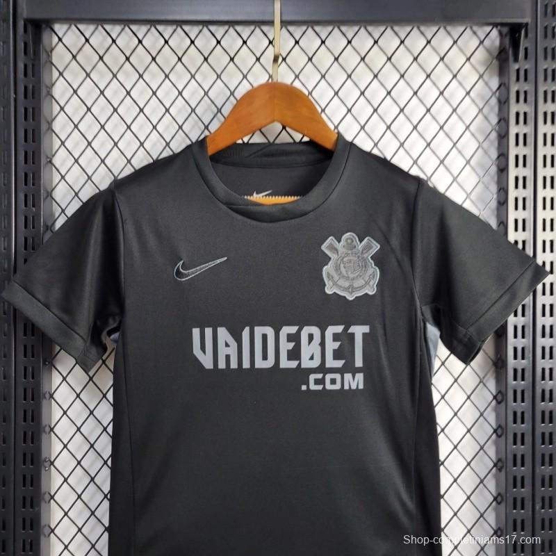 24/25 Kids Corinthians Away Jersey