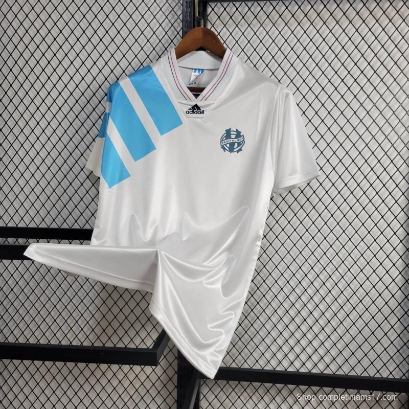 Retro 92/93 Olympique Marseille Home Jersey