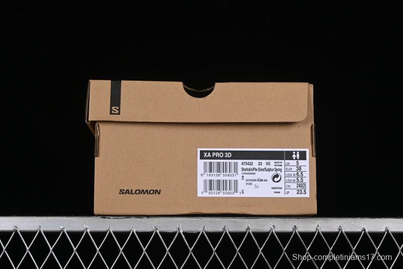 Salomon XA PRO 3D Suede Outdoor Trail Running Shoes with SENSIFIT and 3D ADVANCED CHASSIS - 475422-23