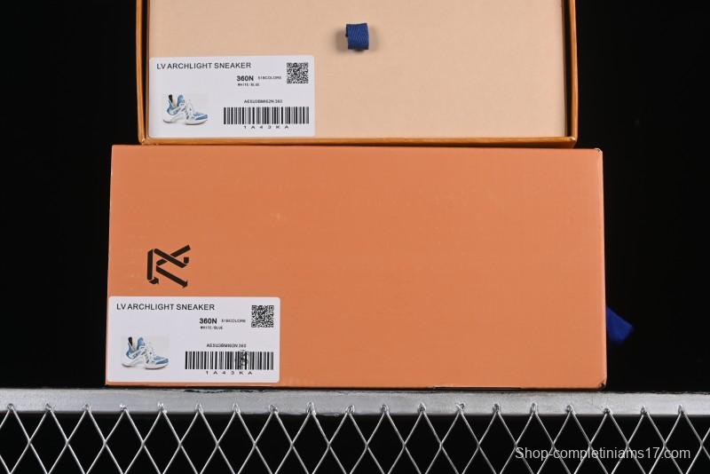 Louis Vuitton Archlight Sneakers with Wave-shaped Sole and Oversized Tongue - MBJ0