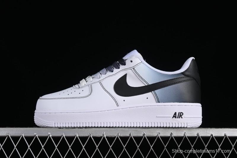 Nike Air Force 1 '07 Low Custom Anime Theme Gradient Brown Swoosh Casual Sneakers - FN0366-103
