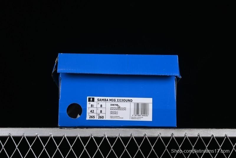 Adidas JJJJound x Samba OG ID8708 Minimalist High-End Collaboration Casual Sneakers