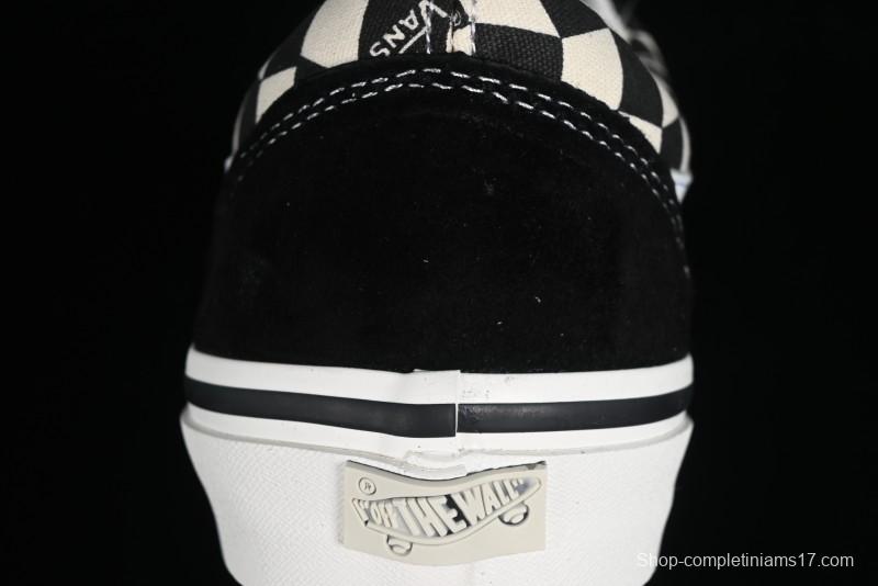 Vans Old Skool Reissue 136 High-End Series Canvas Sneakers with Toe Cap Design - VN000MT6BPQ