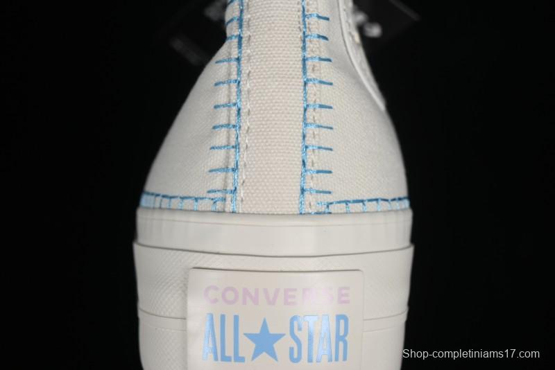 Converse All Star Lift Stitch Daisy Vulcanized Canvas Sneakers - A08731C