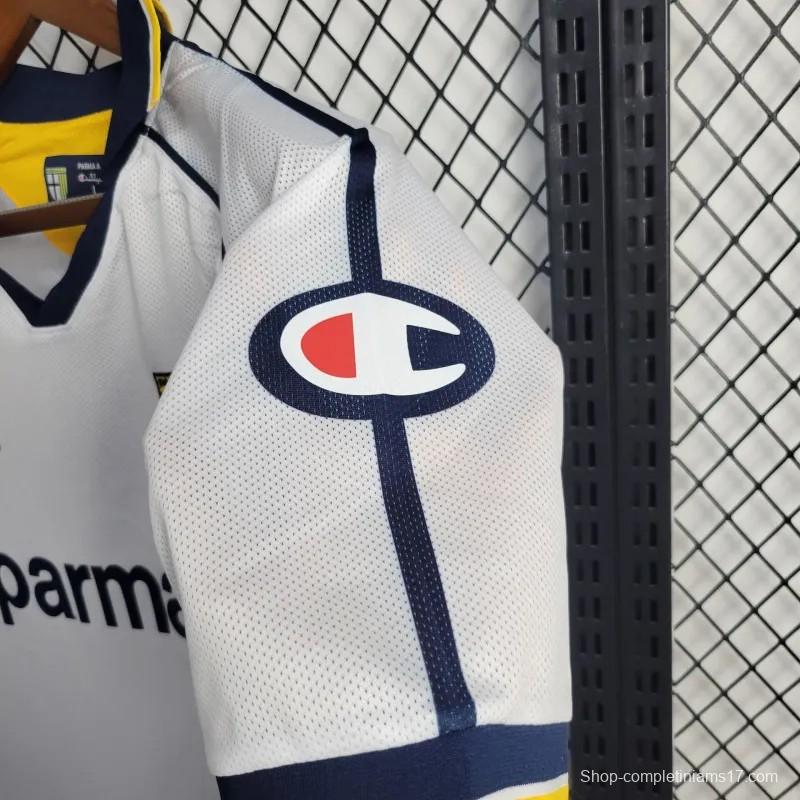 Retro 03/04 Parma Calcio Away White Jersey