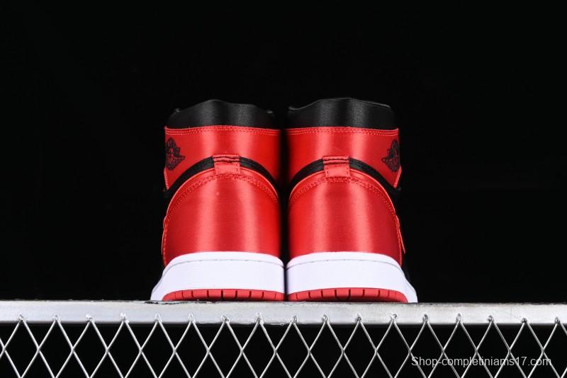 Air Jordan 1 High-Top "Satin Bred" AJ1