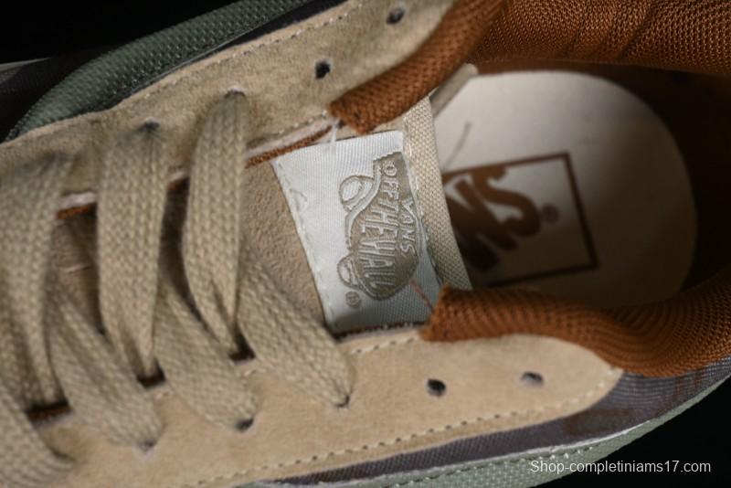 Vans Classics Knu Skool Desert Gray Green Chunky Tongue Bread Shoes - VN0007QC0WD